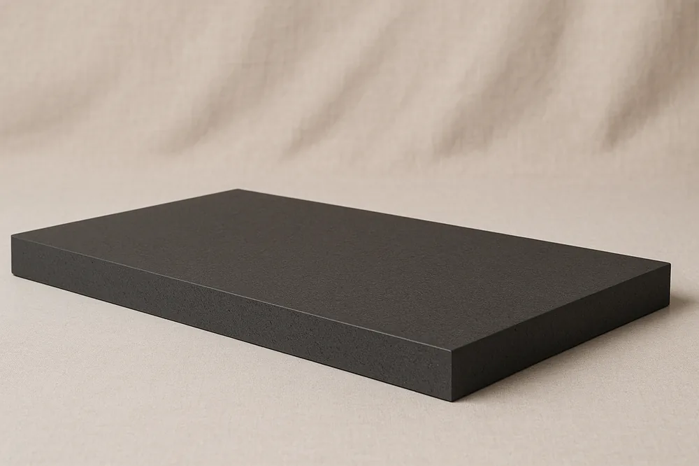 Charcoal laminate worktop