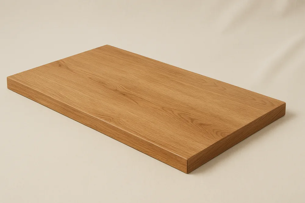 Oak-effect worktop